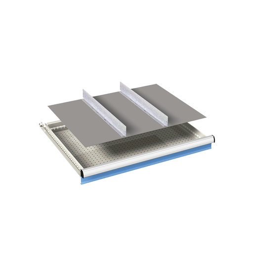 [024027] Ejemplo de subdivisión interna para cajón de 36x27 Eh y altura 200-250 mm