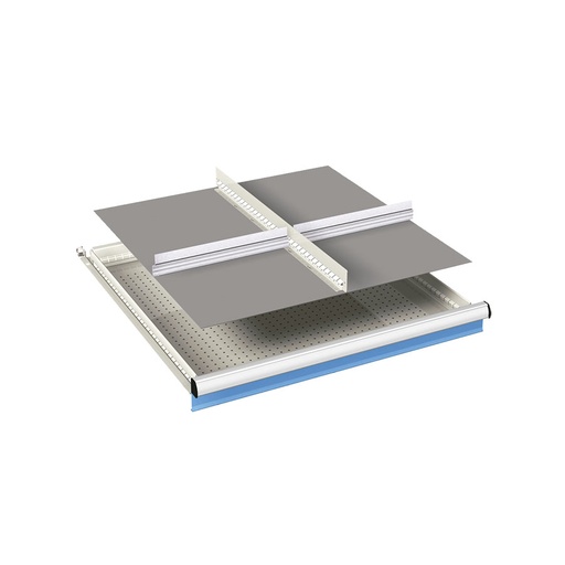 [024046] Ejemplo de subdivisión interna para cajón de 36x36 Eh y altura 150-175 mm