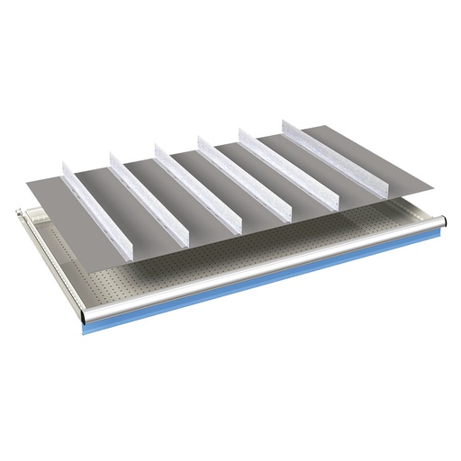 [024168] Ejemplo de subdivisión interna para cajón de 64x36 Eh y altura 200-250 mm