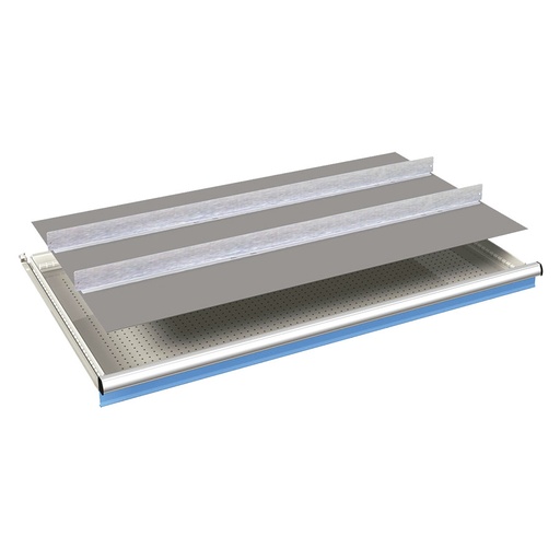 [024169] Ejemplo de subdivisión interna para cajón de 64x36 Eh y altura 200-250 mm