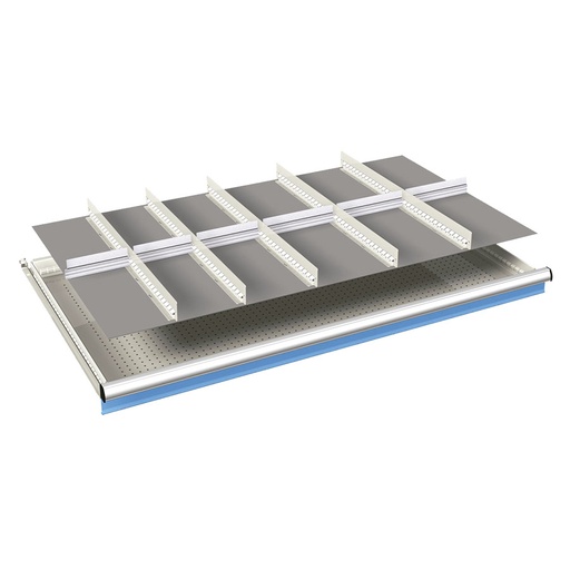 [024173] Ejemplo de subdivisión interna para cajón de 64x36 Eh y altura 75 mm