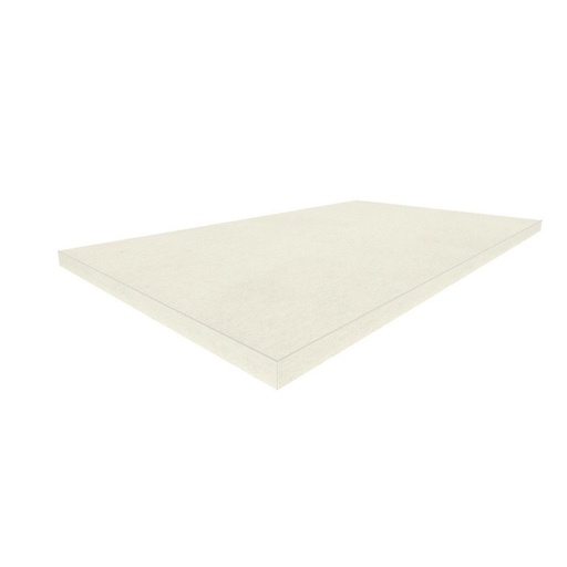 [024276] Encimera de madera con recubrimiento laminado plástico - Dim.: 1250x750x40h mm - Gris claro