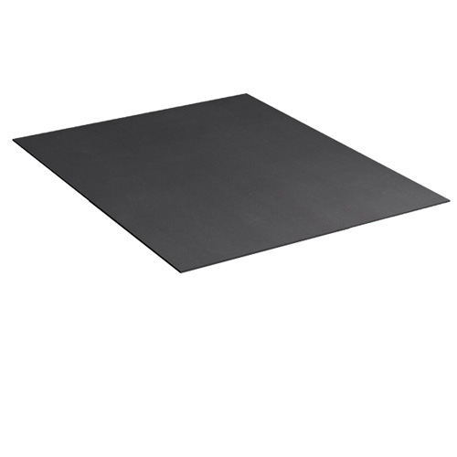 [024567] Recubrimiento acanalado de caucho - Dim.: 559x720x2h mm - Negro