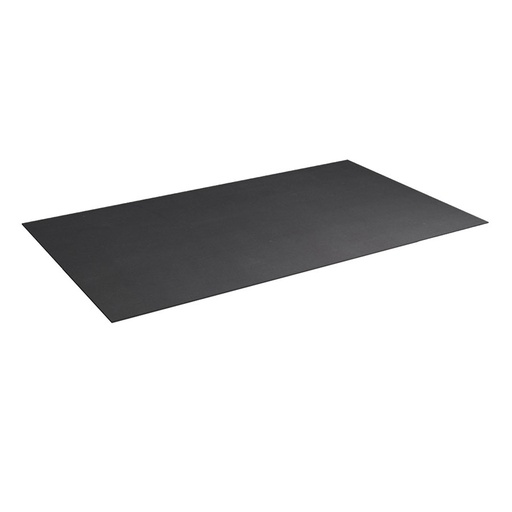 [024574] Recubrimiento acanalado de caucho - Dim.: 1188x720x2h mm - Negro