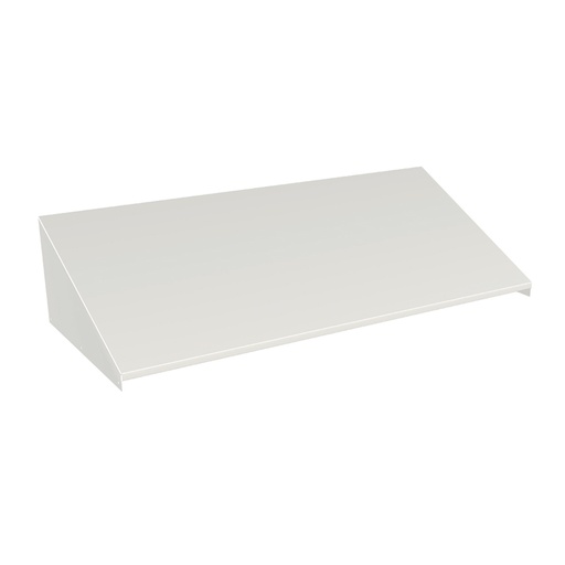 [024947] Techo inclinado para armario de vestuario - Dim.: 585x500x250h mm - Gris ral 7035