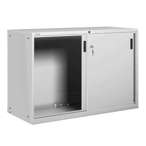 [025183] Armario con puertas correderas - Dim.: 1431x725x1000h mm - Gris ral 7035