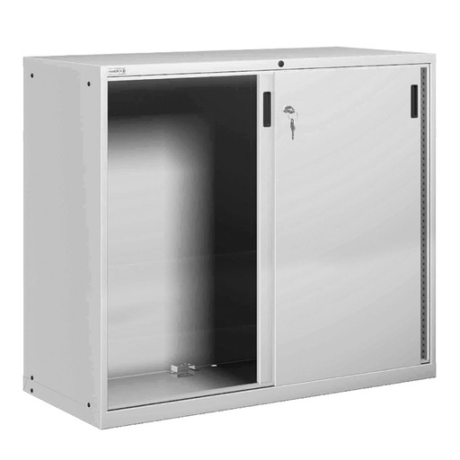 [025199] Armario con puertas correderas - Dim.: 1431x725x1450h mm - Gris ral 7035