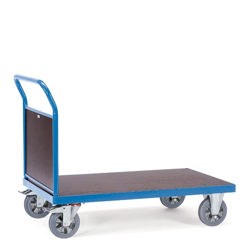 [039206] Carro de gran carga con plataforma y tirador pared - Capacidad 1200 kg - Dim. plataforma 1.000x700 mm - Azul ral 5007