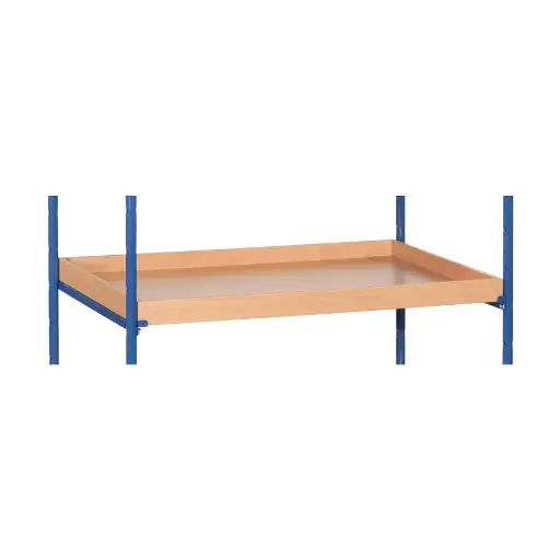 [039348] Bandeja adicional con reborde para carro - Dim. 850x500x60h mm - Madera