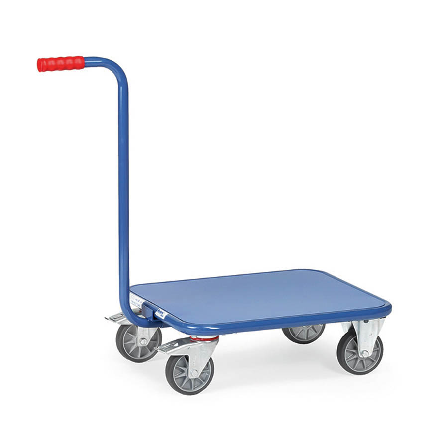 [039635] Base rodante porta cajas con tirador - Dim. plataforma 600 x 500h mm - Azul Ral 5007