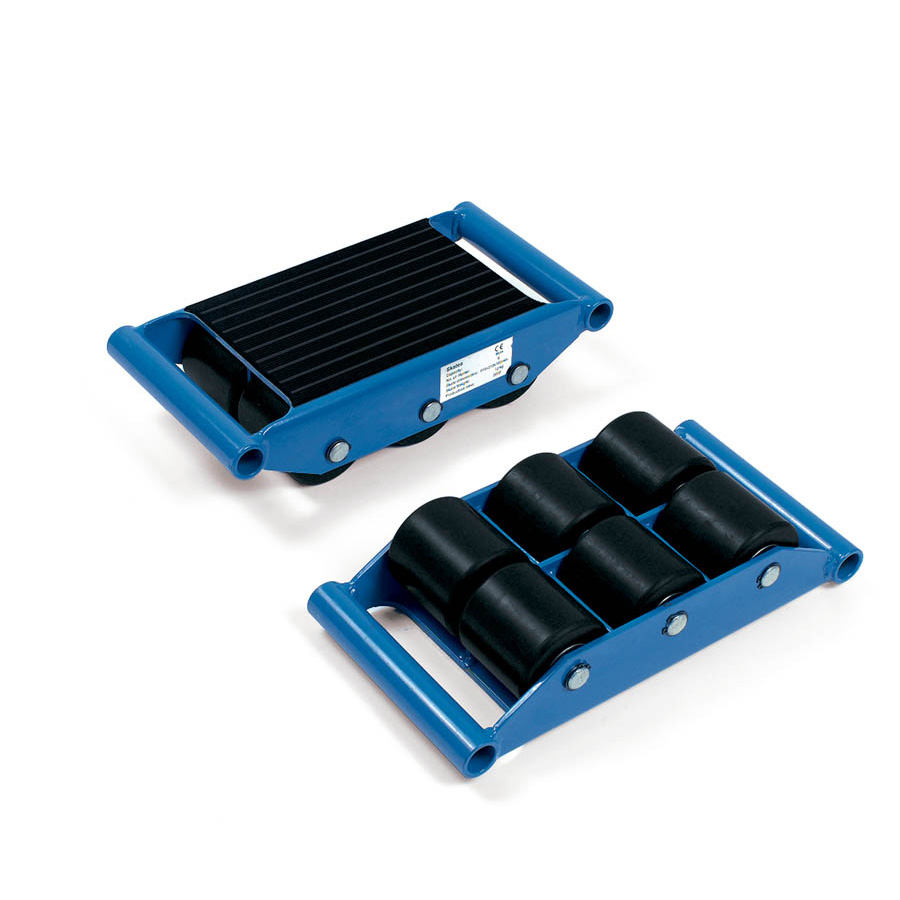 [039641] Rodador de cargas pesadas - Dim. Plataforma 260 x 200 mm - Carga máx. 6,0 tn