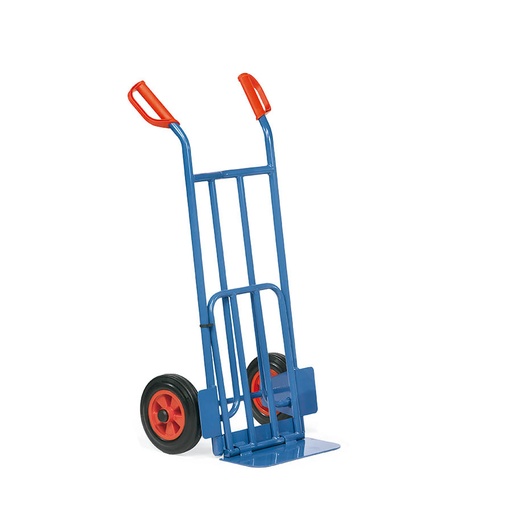 [039665] Carretilla de mano de acero con pala plegable - Dim. pala 500 x 330 mm - Azul ral 5007