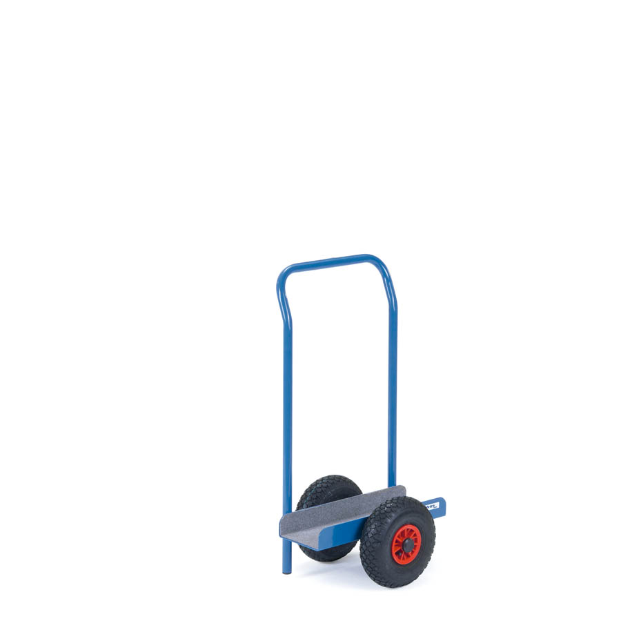 [039698] Transportador rodador de planchas y paneles - Dim. Plataforma 500x150 mm - Azul Ral 5007