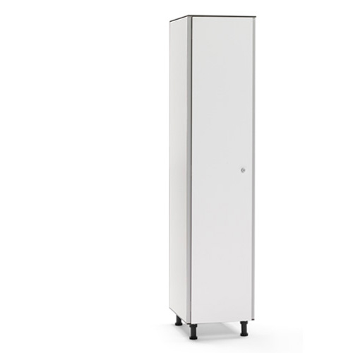 [039816] Ropero fenólico de 1 puerta - Dim. 400x501x1909h mm - Gris claro